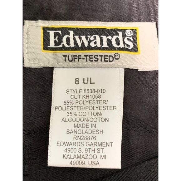 Women’s Edwards size 8 long uniform cargo pants 5724 - Picture 7 of 7